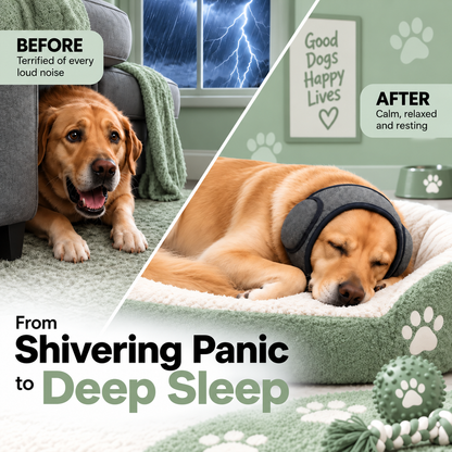 QuietPaw – Calming Ear Wrap for Dogs
