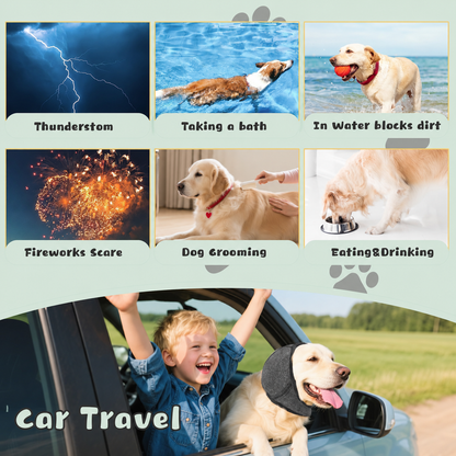 QuietPaw – Calming Ear Wrap for Dogs