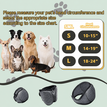 QuietPaw – Calming Ear Wrap for Dogs