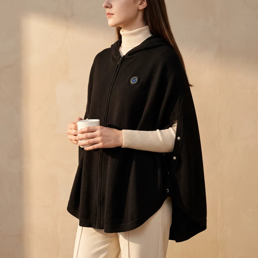 Warmora Heated Hooded Poncho