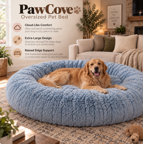 PawCove Oversized Dog Bed